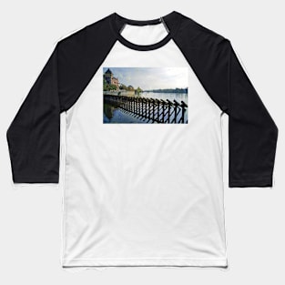 Vltava River Baseball T-Shirt